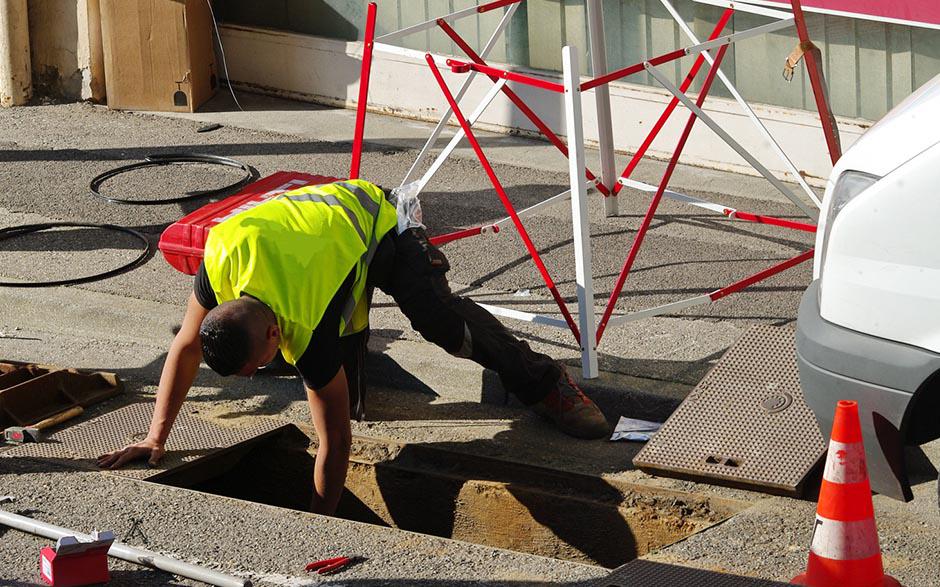 assainissement canalisation Guignes
